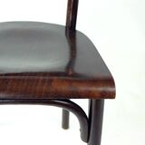 Chaise en bois courbé, Tchécoslovaquie 1950