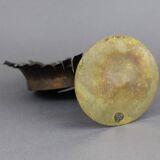 Jean Vinay flower mirror 1960s, In copper & brass