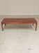 Large Scandinavian teak coffee table Trioh 1960