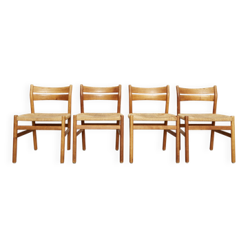 BM-1 Dining Chairs by Børge Mogensen for C.M. Madsens Møbelfabrik, 1958, See