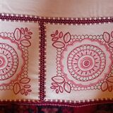 Embroidered cotton tablecloth