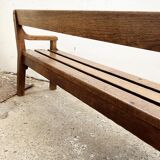 Banc d’école enfant ou de chapelle