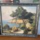 Mediterranean Landscape Painting – Signed G. Paillard 1936