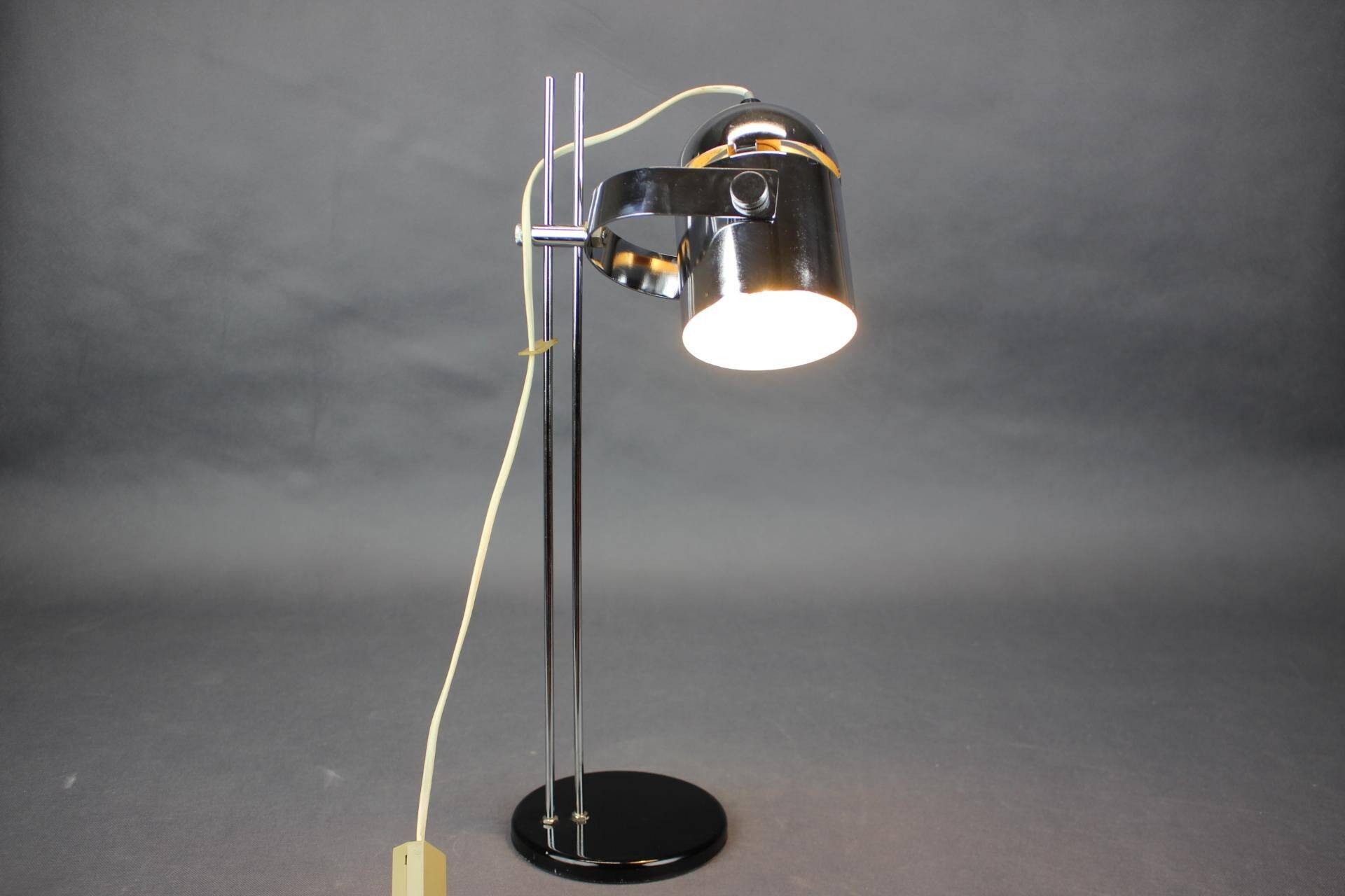 Mid-Century Adjustable Table Lamp by Stanislav Indra, Czechoslovakia, 1960s