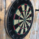 Old vintage dart board target