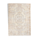 Distressed beige classic carpet 282x193cm