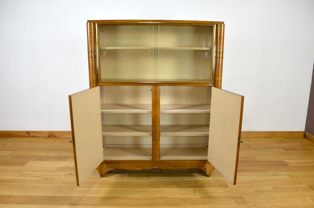 Vitrine bibliothèque Art-Déco 1930 / 1940