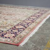 Fine Hand-knotted Tabriz Persian rug with fringes, Middle East, 2000s