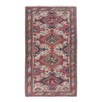 Tapis vintage turc de oushak tissé à la main 117x196 cm