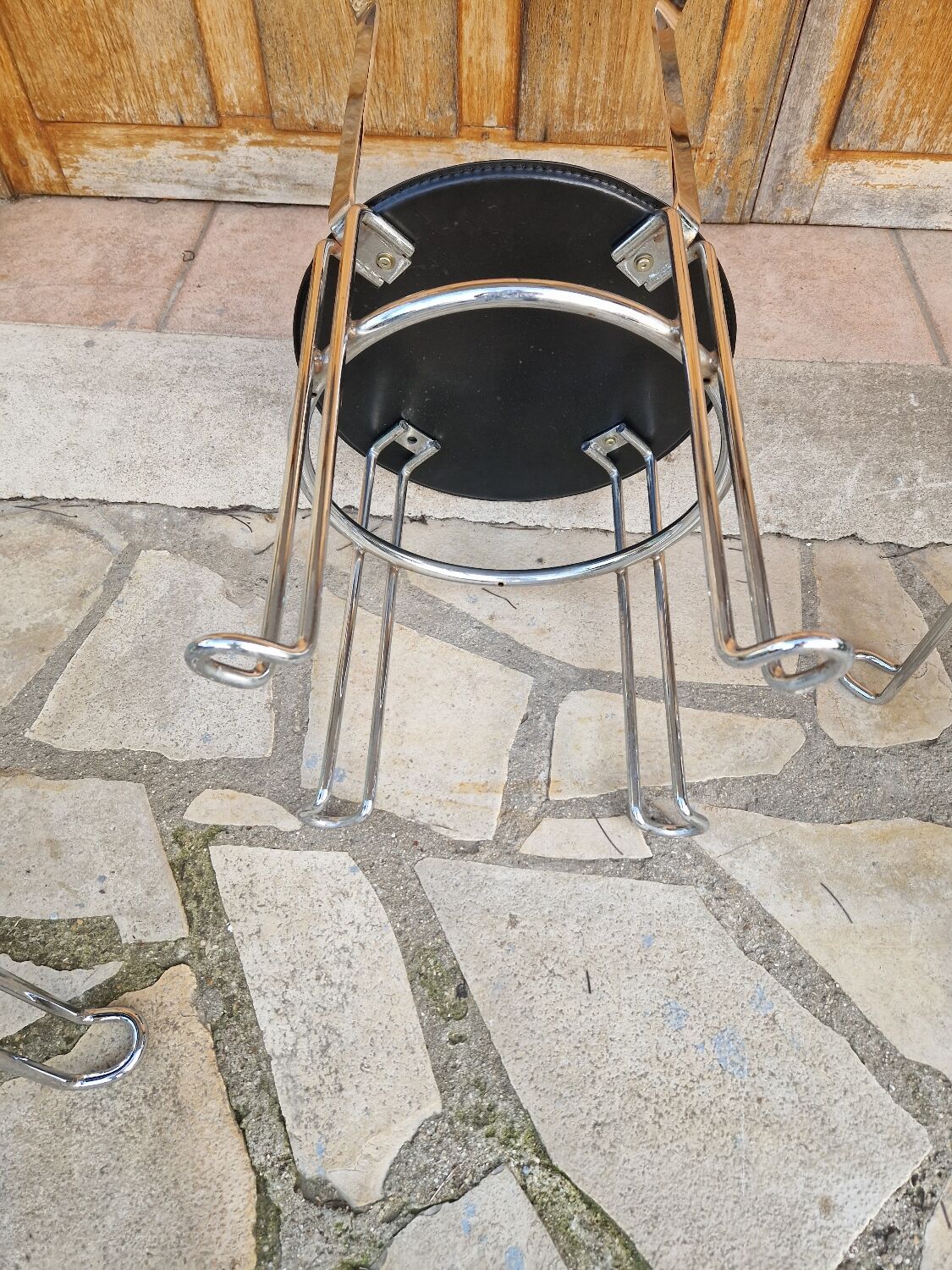 4 Scandinavian chairs by Börge Lindau