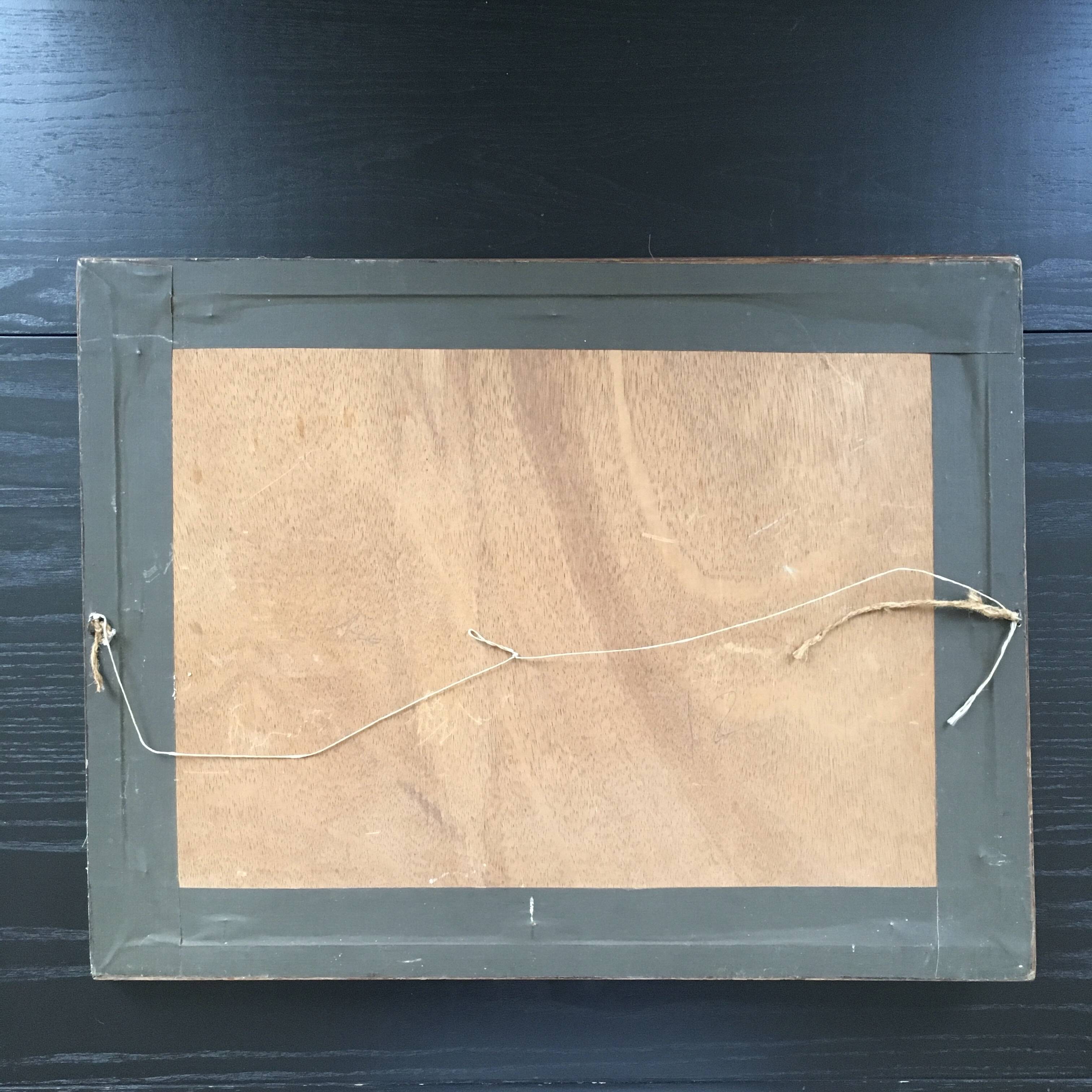 Old painting of the harbor