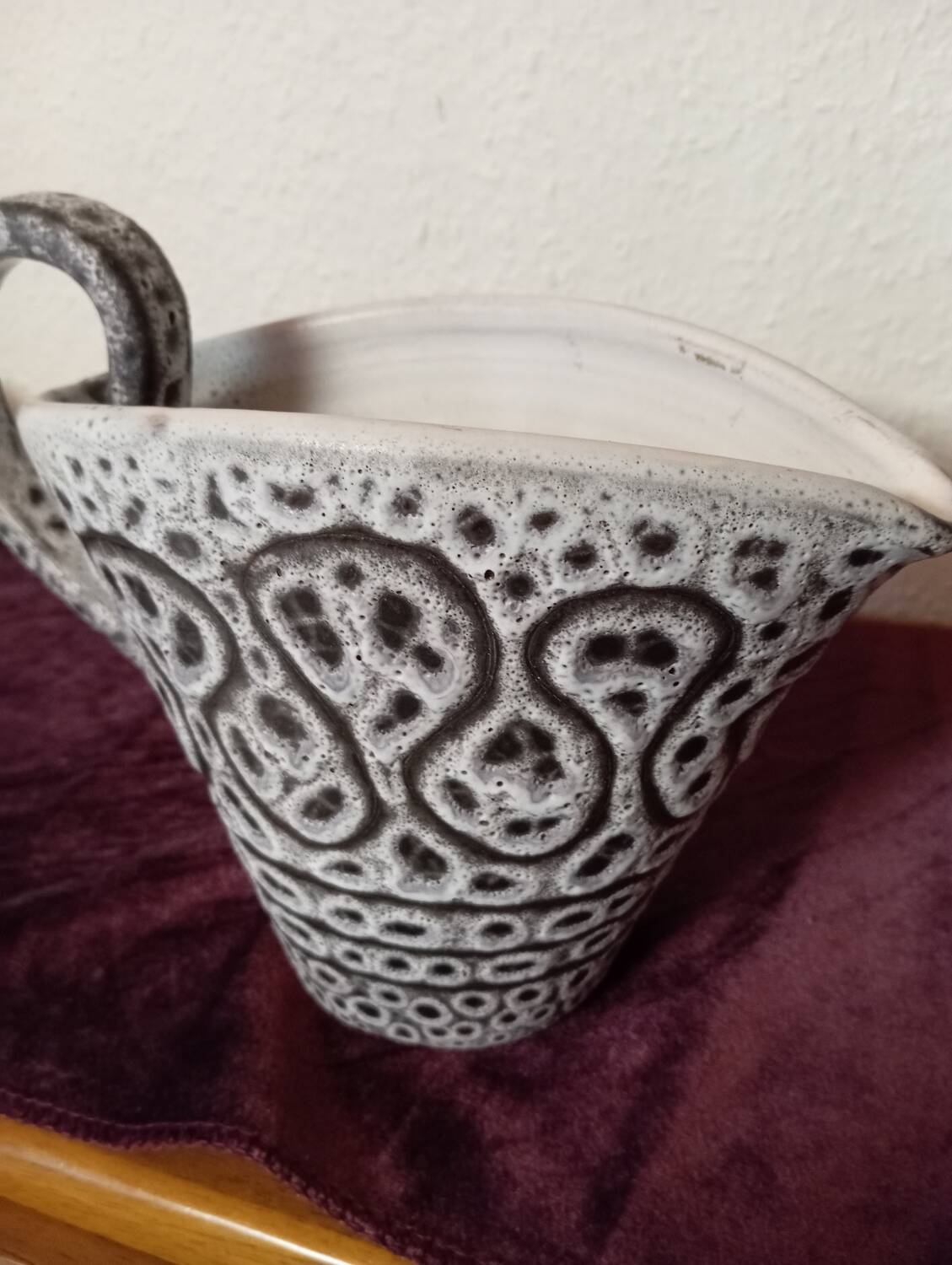 Vintage pitcher signed Jean Austruy