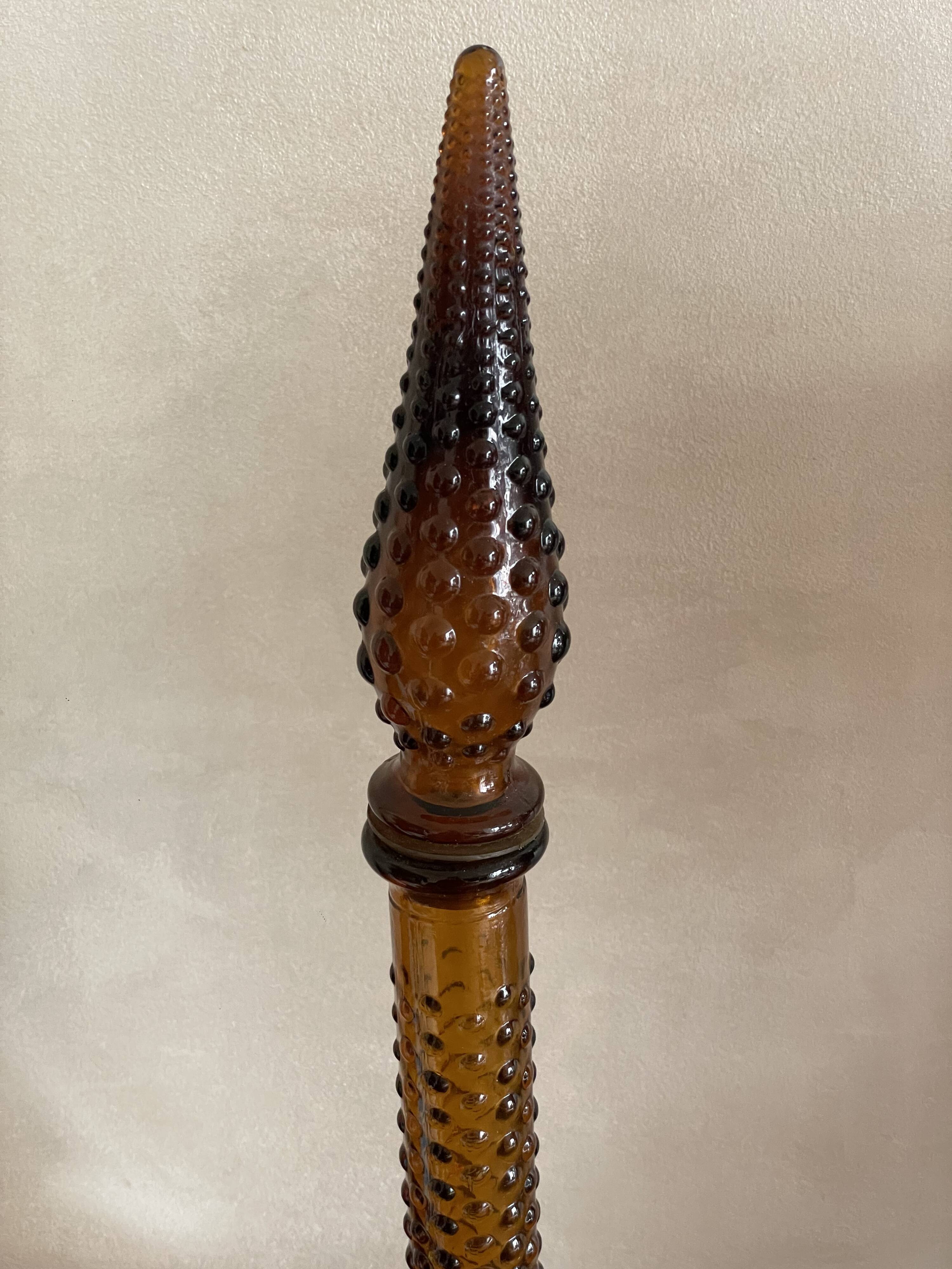 Glass genie carafe Job