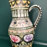 Keraluc pitcher vase signed André L'Helguen