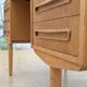 Scandinavian desk J. Svenstrup, double-sided