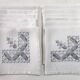 Embroidered tablecloth with 12 matching napkins