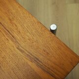 Table basse en teck, design danois, années 1970, fabricant : Fritz Hansen