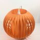 Vintage pendant lamp - Dutch design - Orange - Space Age
