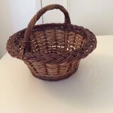 Old wicker basket