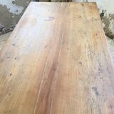 Table de ferme en cerisier
