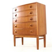 Kai Kristiansen for Feldballes Mobelfabrik chest of drawers - danish design