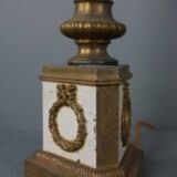 Antique columnar lamp