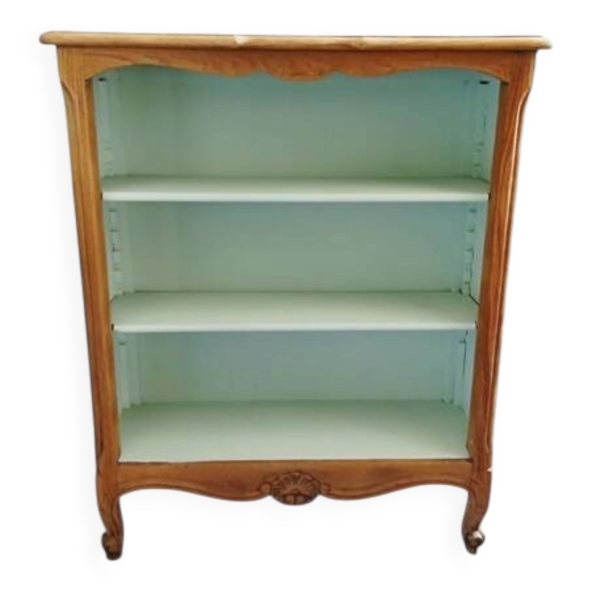 Bibus ancien bois et vert sauge
