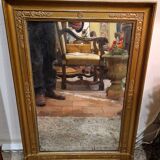 19th century gilded mirror