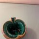 Vintage ceramic apple-shaped bowl, France, 1960s.