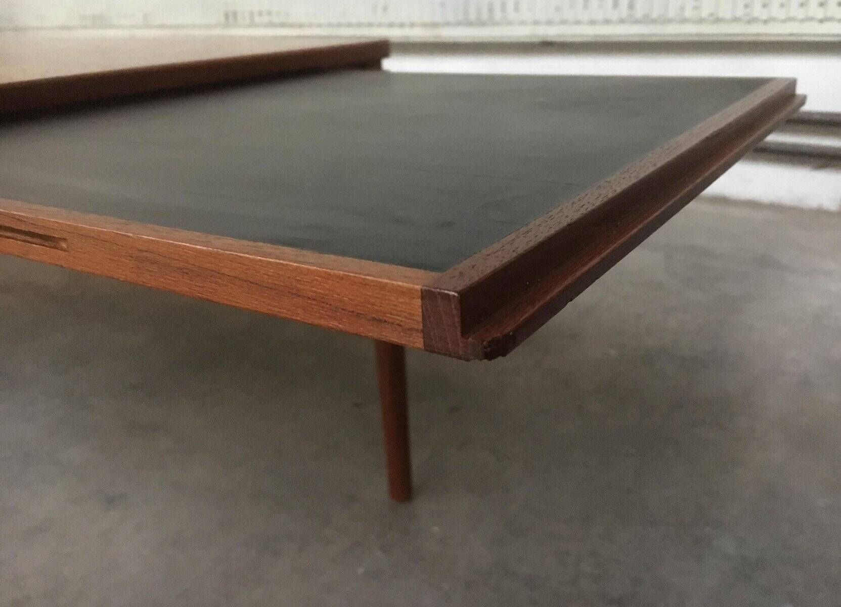 Danish teak coffee table from the mid-century by Anton Kildeberg Møbelfabrik.
