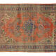 Anatolian handmade vintage rug 221 cm x 157 cm