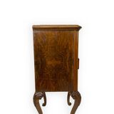 Tables de chevet italiennes en noyer, années 1930/1940