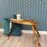 Handcrafted tripod stool