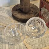 Vintage crystal apple candy box