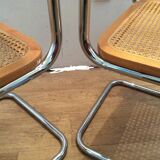 Paire de chaises Marcel Breuer Cesca B32