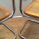 Paire de chaises Marcel Breuer Cesca B32