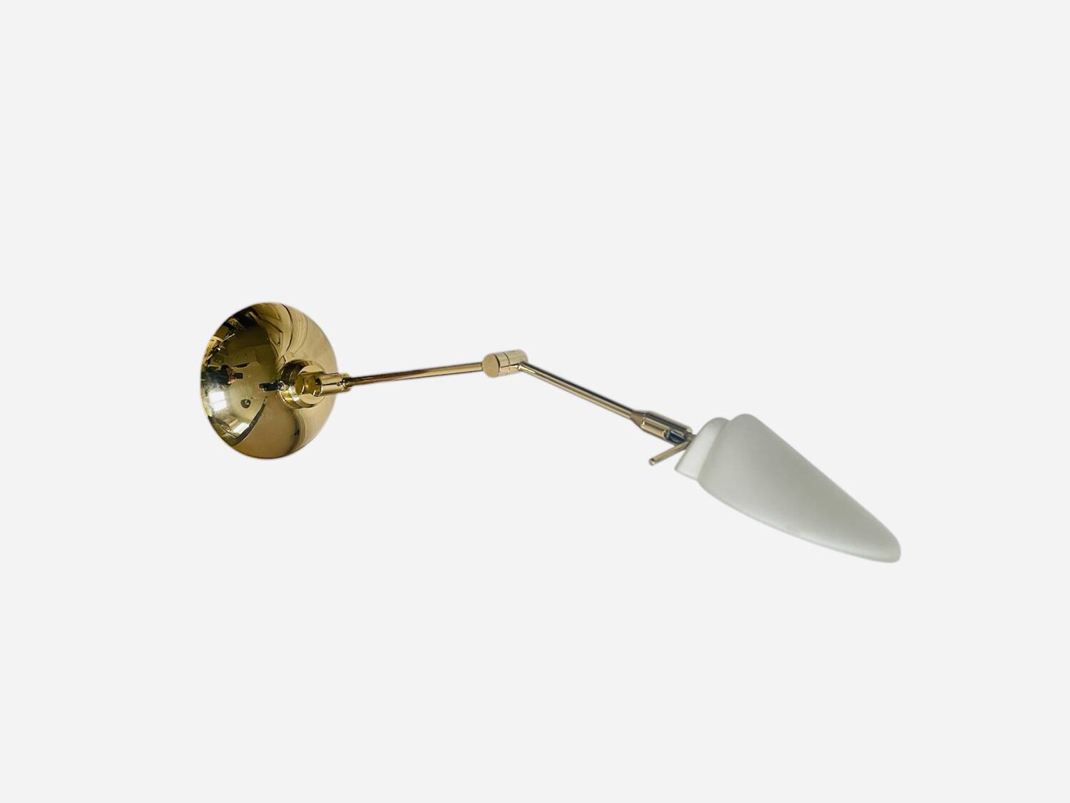 Fase vintage articulated arm wall light