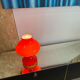 Vintage opaline orange bedside lamp štěpán tabera