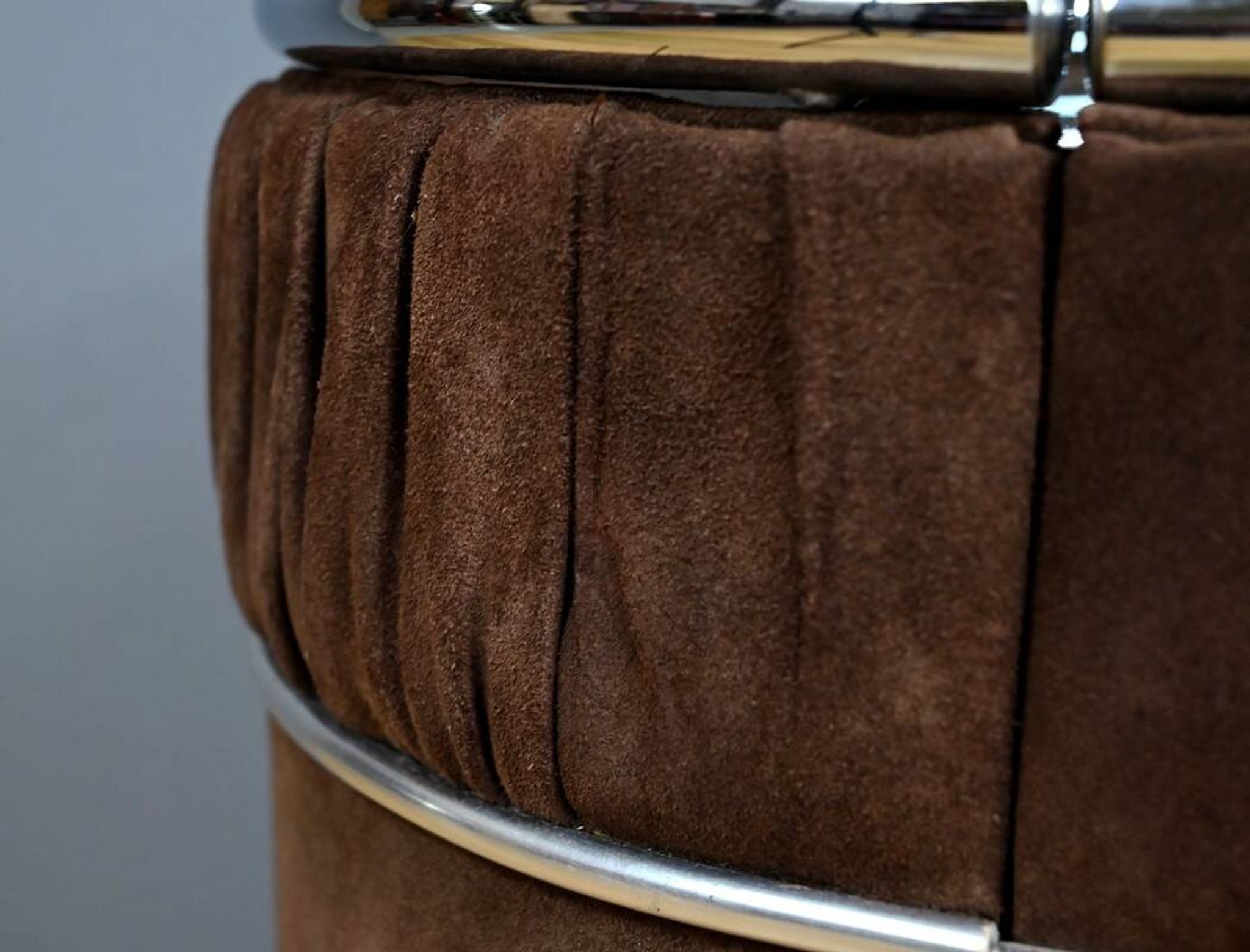 Coiffeuse et son Pouf, design Italien – 1970
