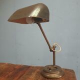 Antique brass desk lamp