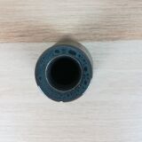 Vase en céramique gris foncé