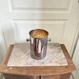 Old champagne ice bucket silver metal saint hilaire