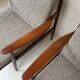 Two Vintage Danish Teak Wooden Armchairs