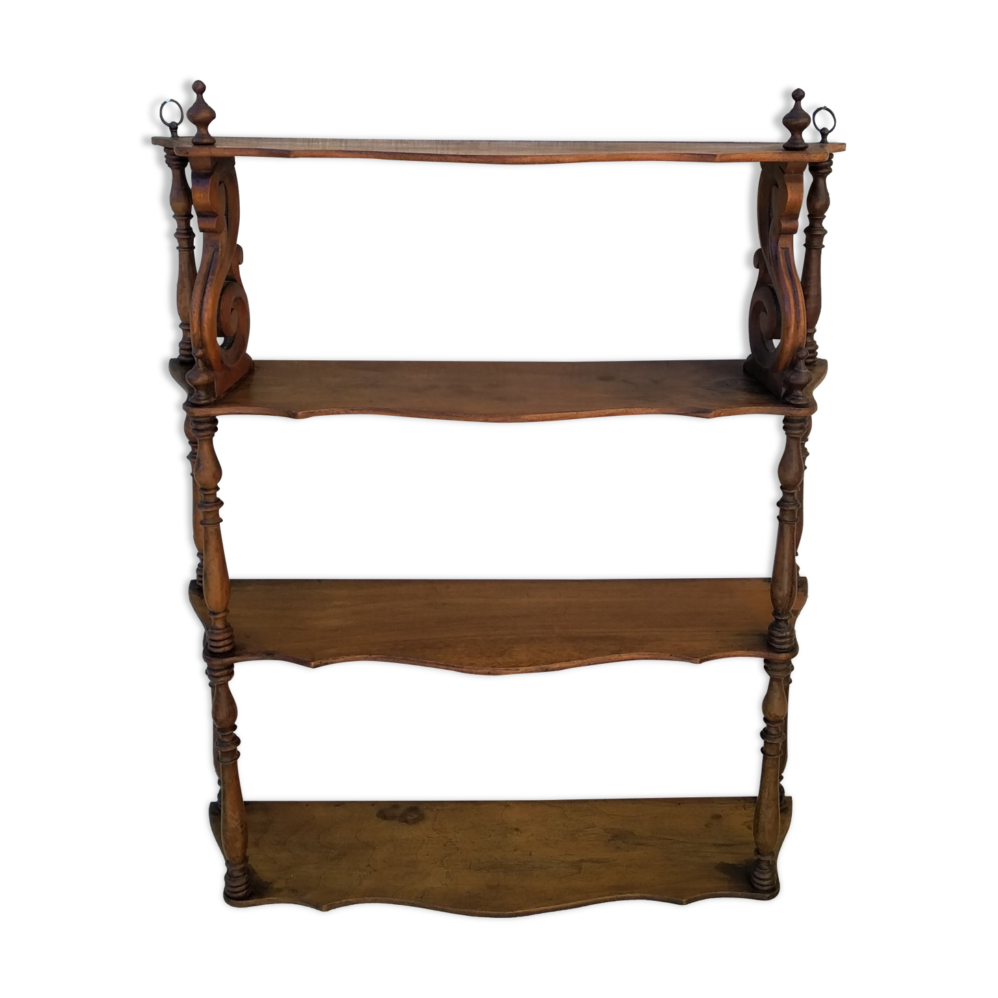 Wooden wall shelf xixith napoleon iii
