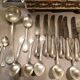 Couverts set metal argenté Sandrik