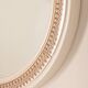 Vintage 70's wall mirror decorated carrara matta design