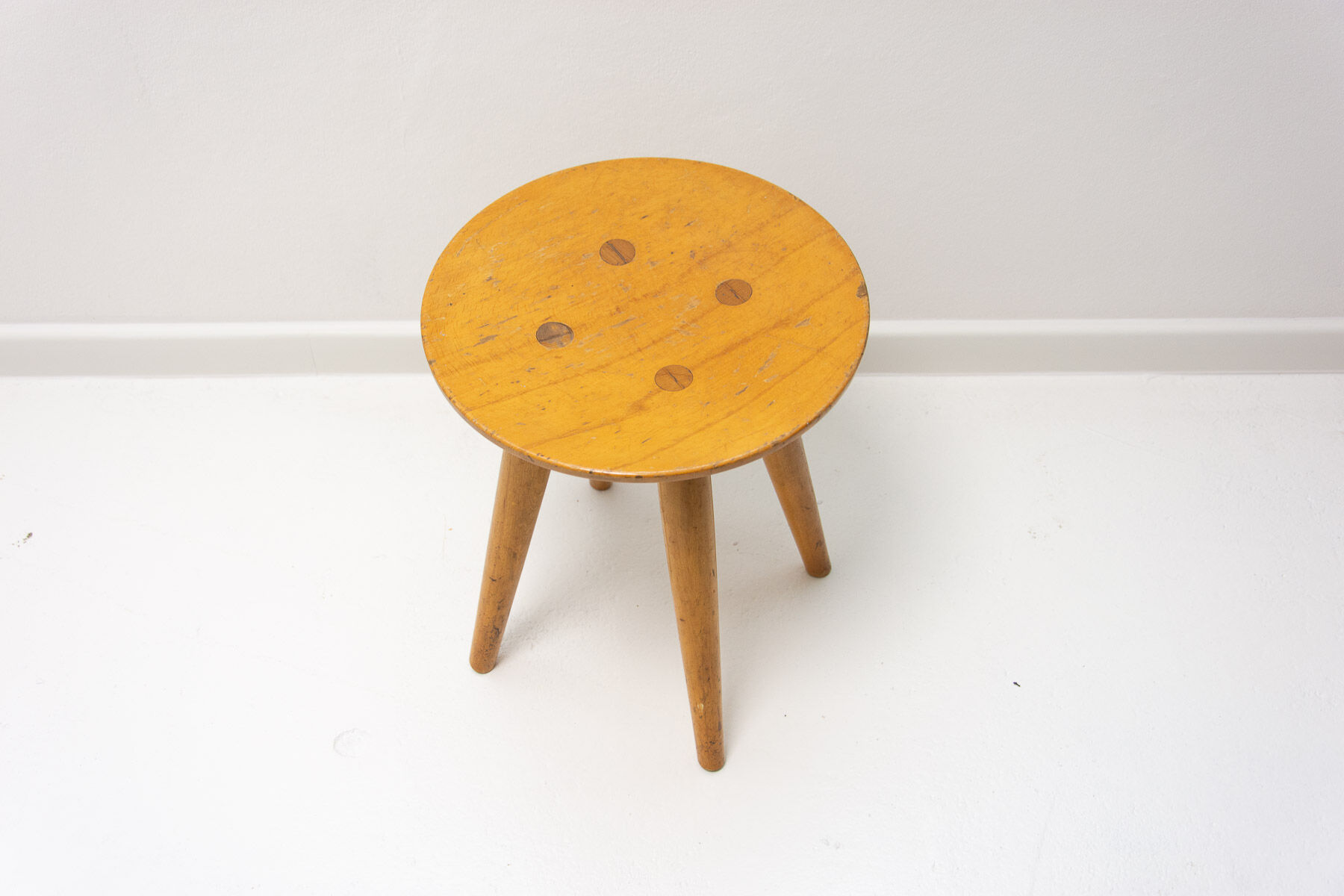 Mid century stool by ÚLUV, 1960´s, Czechoslovakia