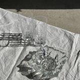 Large square ashtray large diamond tips