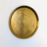 Vintage brass tray D57cm