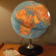 Bright earth globe 60s Nova Rico 50cm